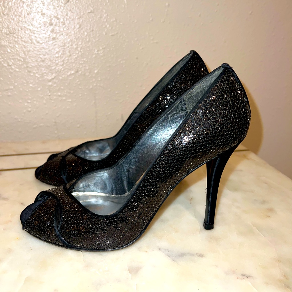 Stuart Weitzman Sequin Pumps Size 7